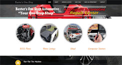 Desktop Screenshot of baxtersonestop.com